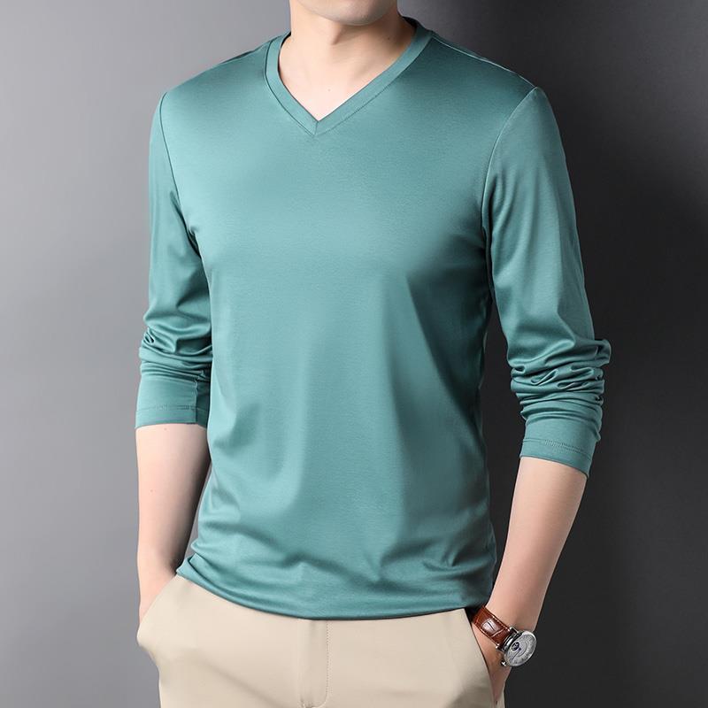 Şık 2023 v yaka uzun kollu Hen - Undershirt Crew Neck incelemesi ve fiyatı